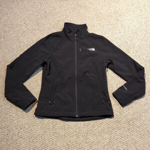 The North Face Apex Bionic Jacket Womens Small Black Softshell Full Zip Outdoor